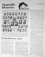 Mennonite Historian (March 1984)