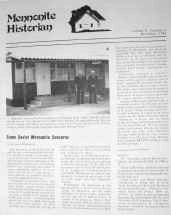 Mennonite Historian (December 1984)