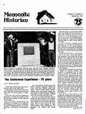 Mennonite Historian (September 1978)