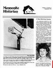 Mennonite Historian (September 1979)