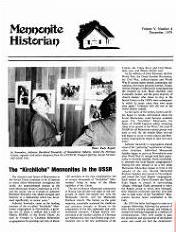 Mennonite Historian (December 1979)