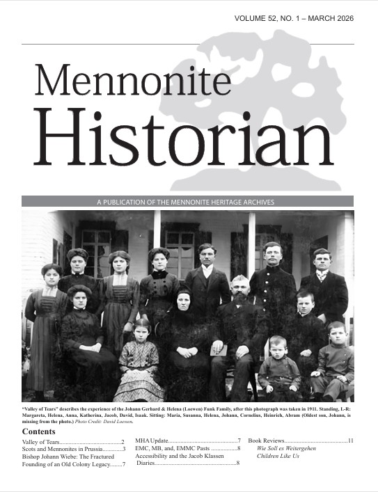 Mennonite Historian (Mar. 2026)
