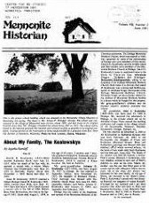 Mennonite Historian (June 1981)